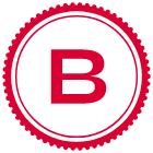 B